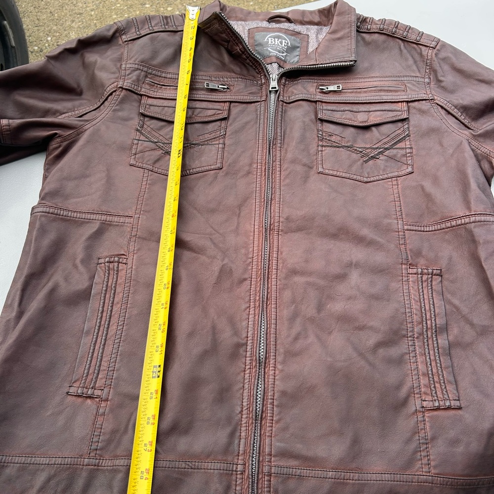 Bke Maroon Lightweight Jacket - image 3